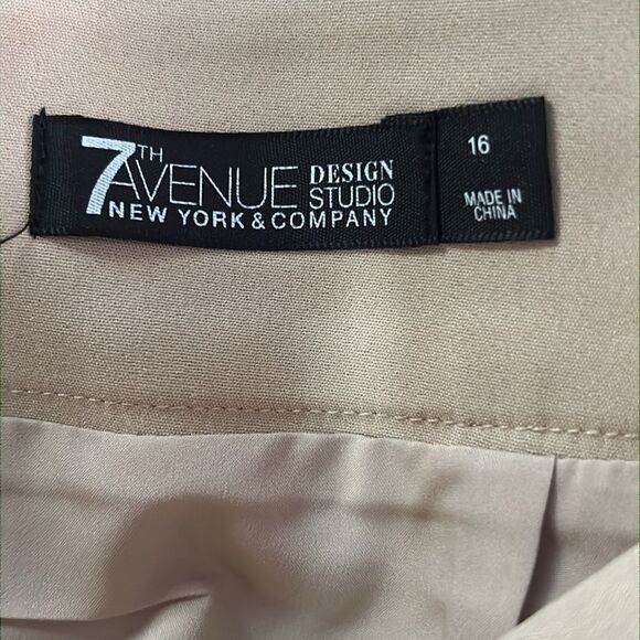 7th Avenue Design Studio Ruffled Pencil Skirt with Stretch 16 - Picture 10 of 10